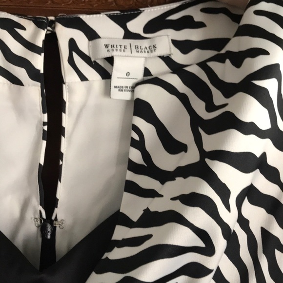 Silk zebra print dress - Picture 3 of 7